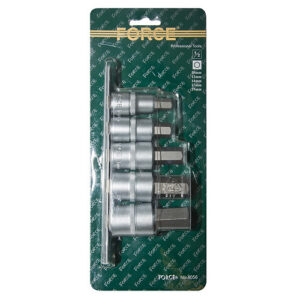 FORCE 4056 1/2" Doppenset Inbus 5 delig-0